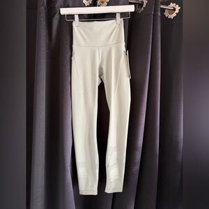 lululemon athletica Light Green Leggings